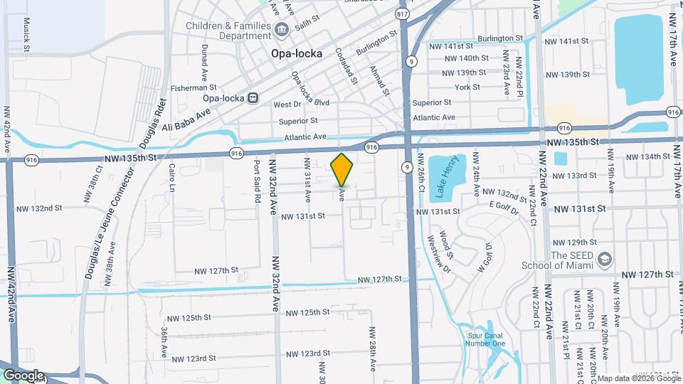 13260 NW 30th Ave Map and Location Details