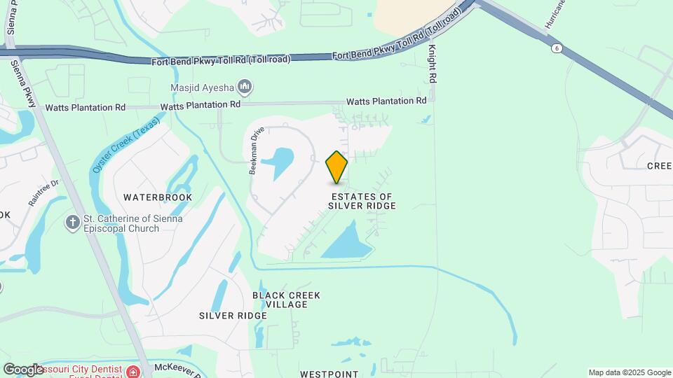 4502 Creek Point Ln Map and Location Details