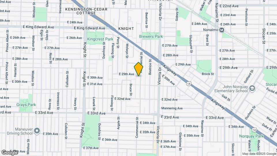 4585 Commercial St Map and Location Details