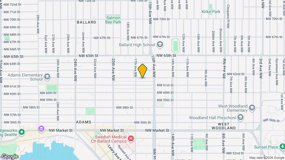 1539 NW 62nd St Map and Location Details