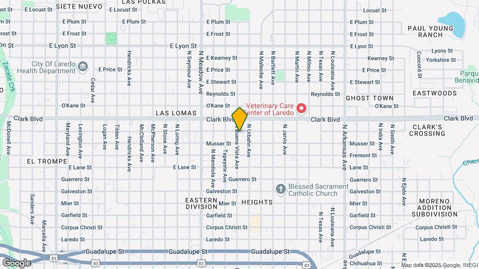 1901 Gustavus St Map and Location Details