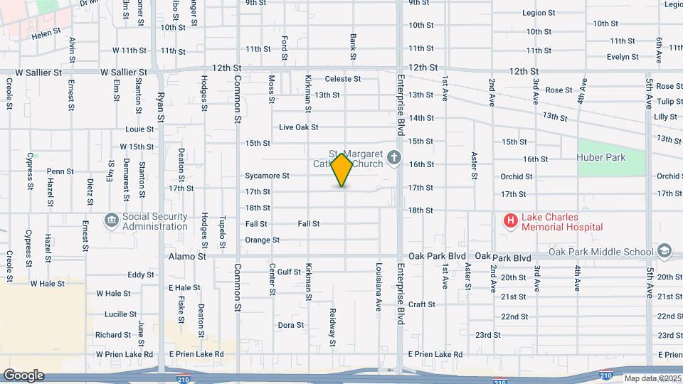 912 17th St Map and Location Details