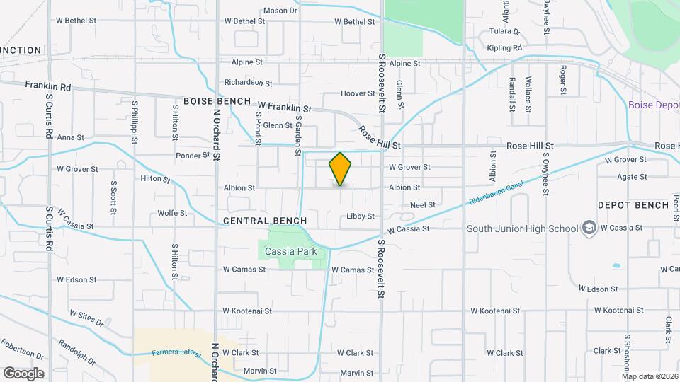 4395 W Albion St, Unit ALBI4395-1 Map and Location Details