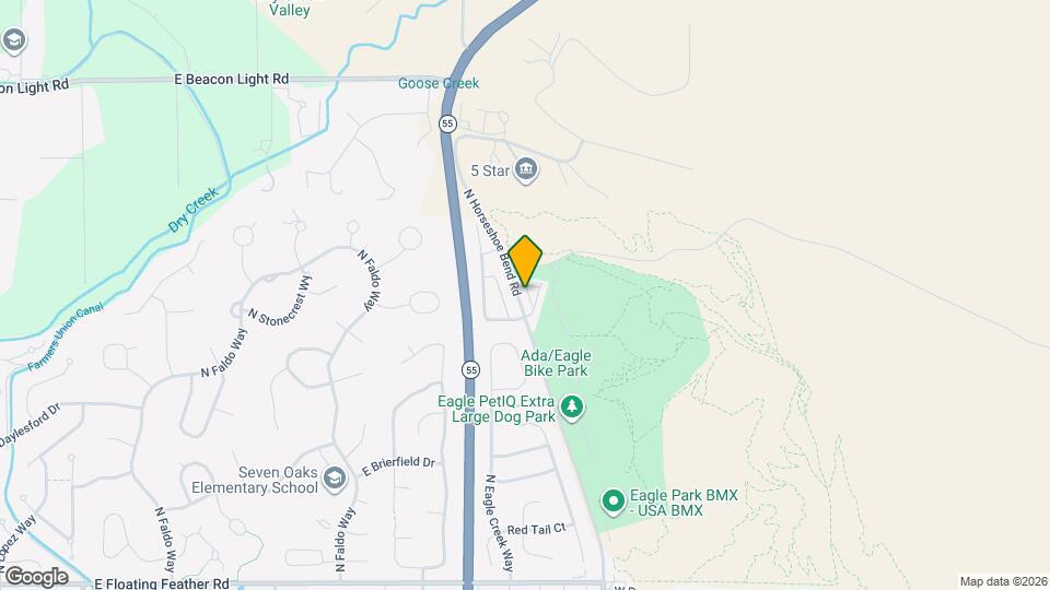 12213 N Tandem Ridge Ln Map and Location Details