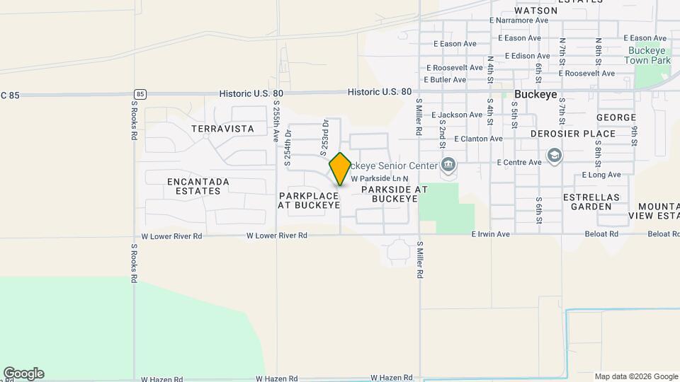 8953 S 253rd Ave Map and Location Details