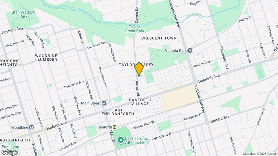 101 Dawes Rd Map and Location Details