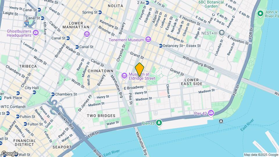 43 Canal St Mapa y Detalles de la Ubicación