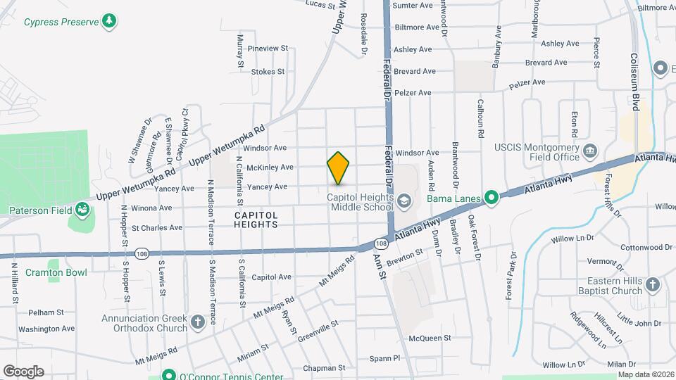 2218 Yancey Ave Map and Location Details