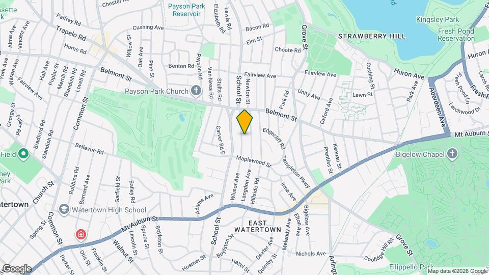 125 Winsor Ave Map and Location Details