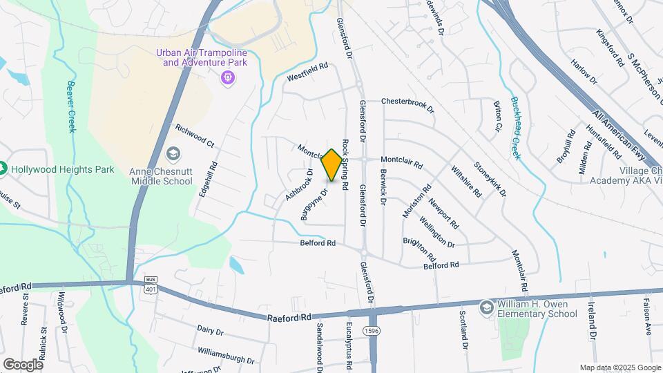 713 Burgoyne Dr Map and Location Details