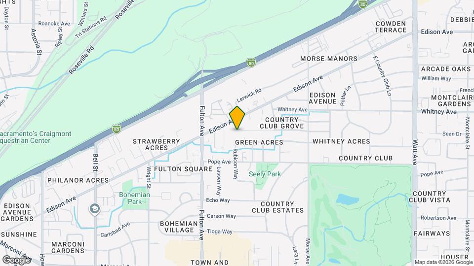 2784 Kerria Way Mapa y Detalles de la Ubicación