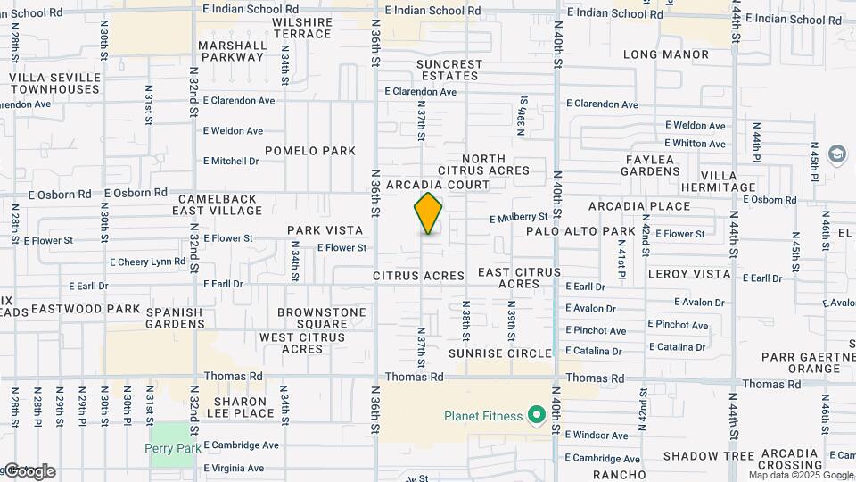 Villa Sienna Apartment Homes Map and Location Details