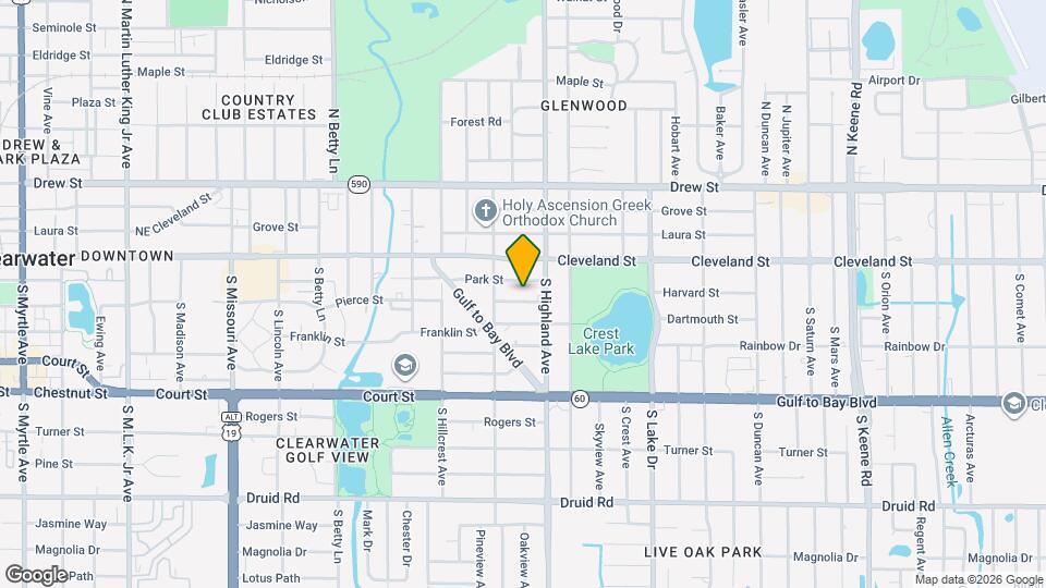 1476 Pierce St Map and Location Details