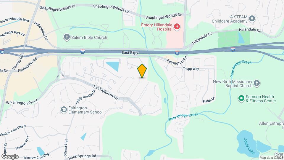 8102 Fairington Village Dr Map and Location Details