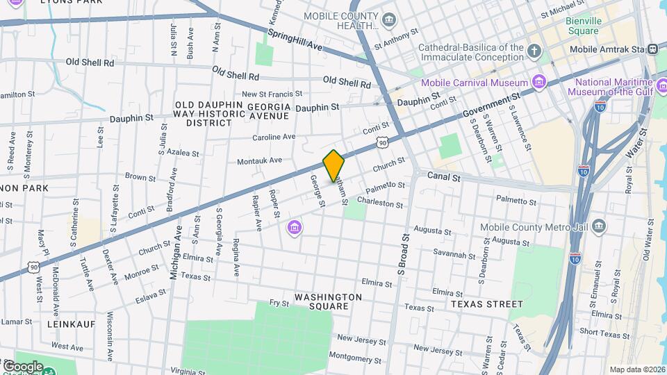 1055 Church St Map and Location Details