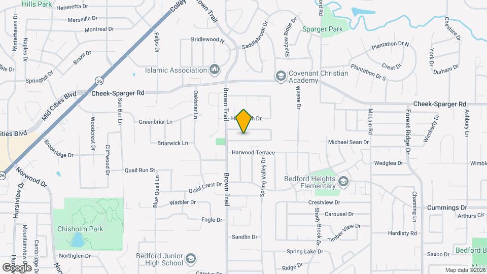 701 Morning Glory Ln Map and Location Details