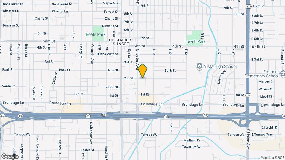 1407 2nd St Map and Location Details