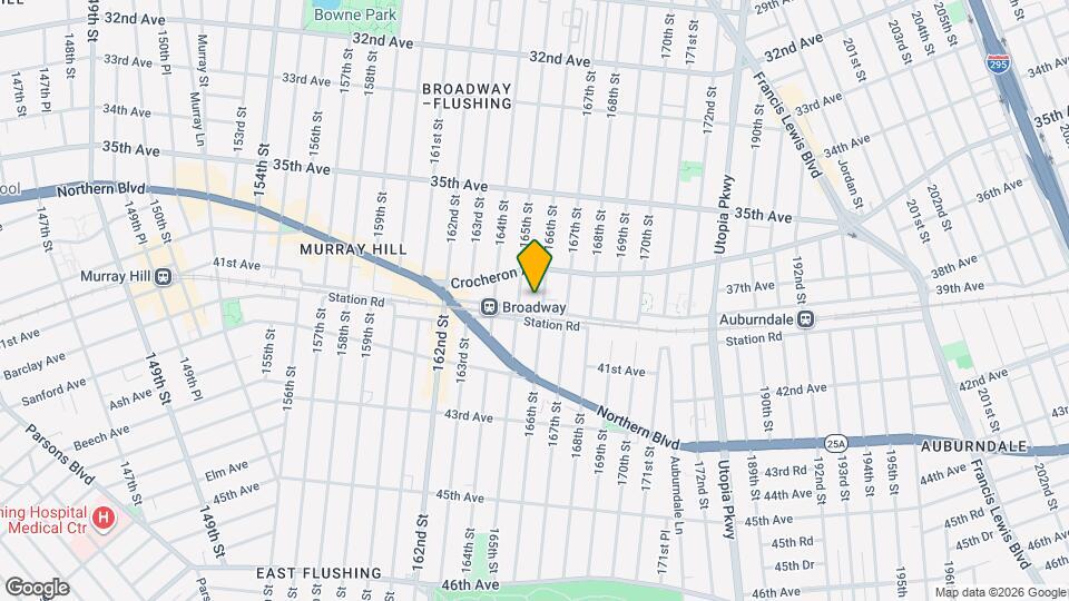 36-30 166th St Map and Location Details