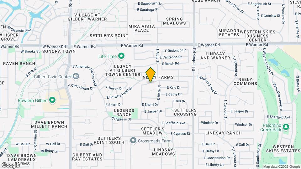 527 E Devon Dr Map and Location Details