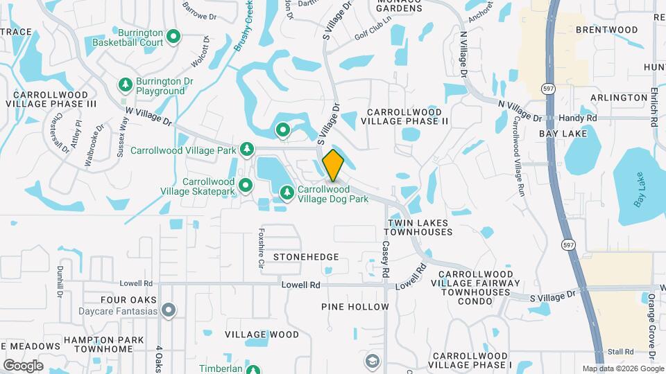 13602 S Village Dr, Unit 1106 Map and Location Details
