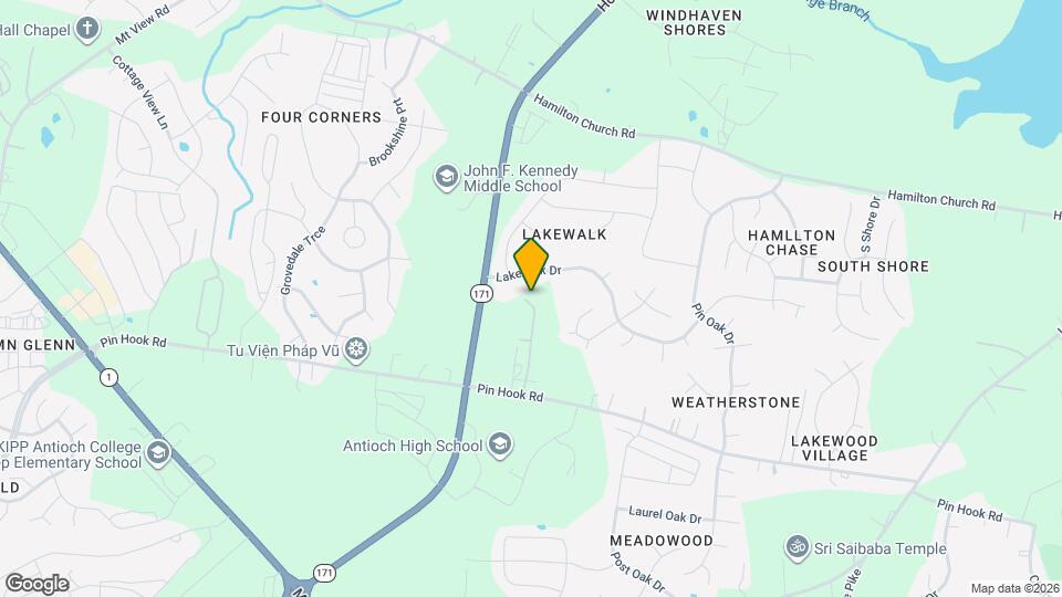 1184 Alcove Wy Mapa y Detalles de la Ubicación