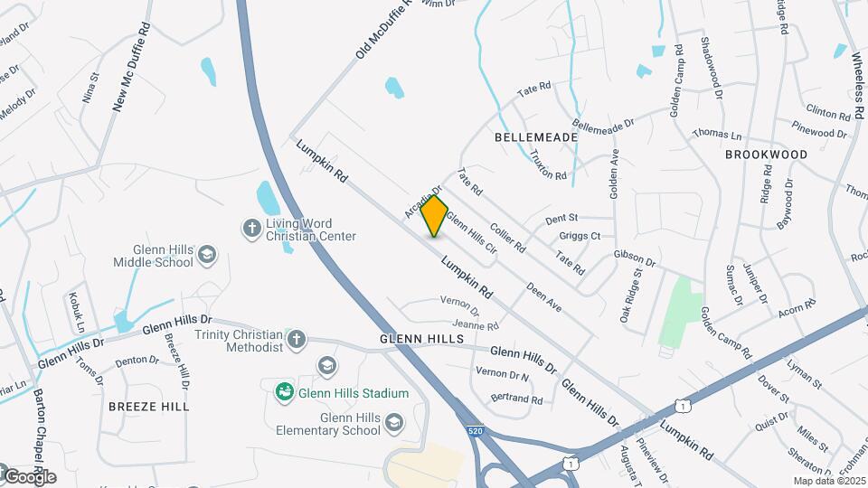 2837 Lumpkin Rd Map and Location Details