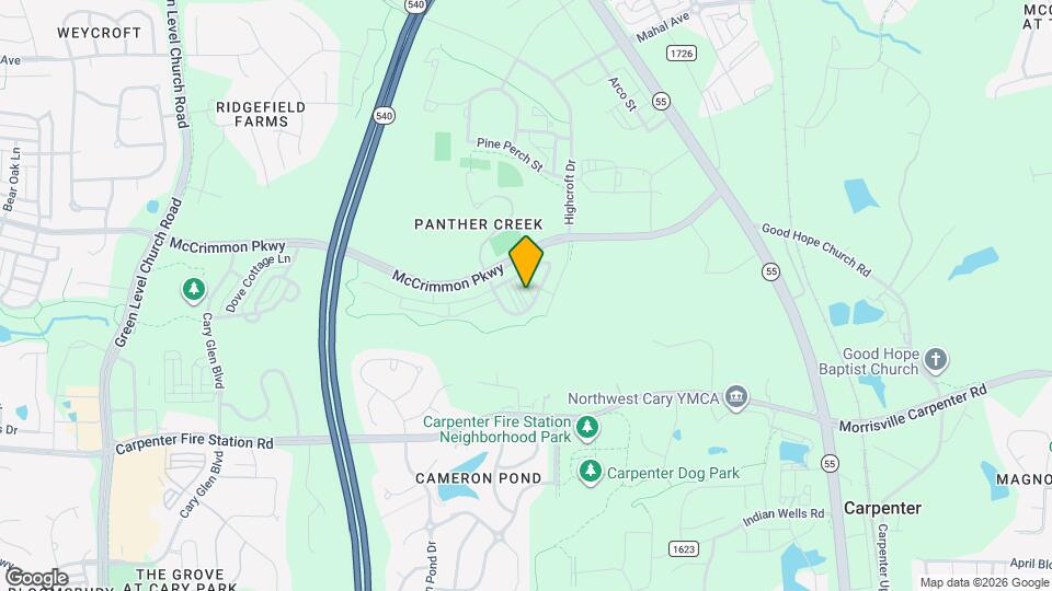 321 Poplar Leaf Way Map and Location Details