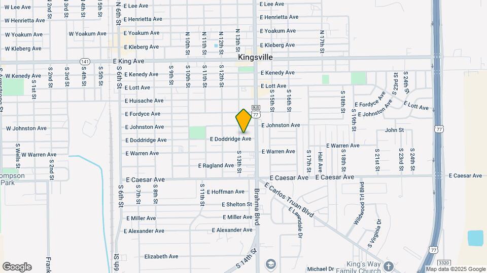 908 E Doddridge Ave Map and Location Details