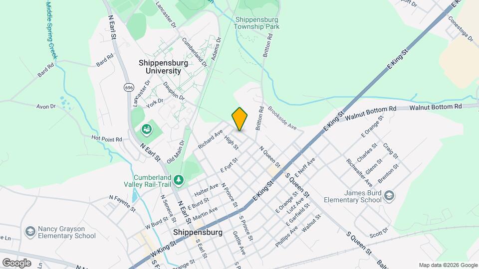 212 N Queen St Map and Location Details