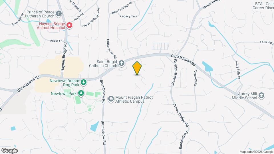 220 Preston Oaks Dr Map and Location Details