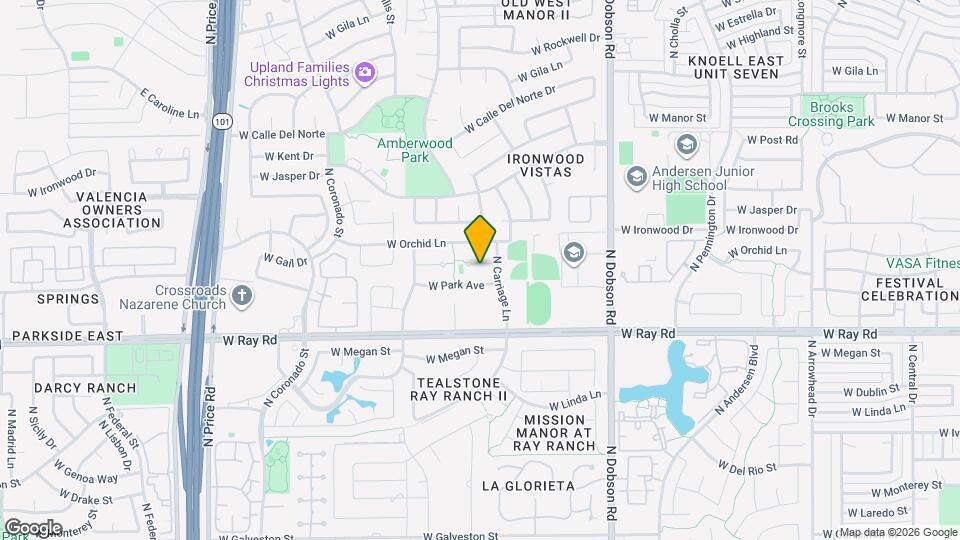 2307 W Gail Dr Map and Location Details