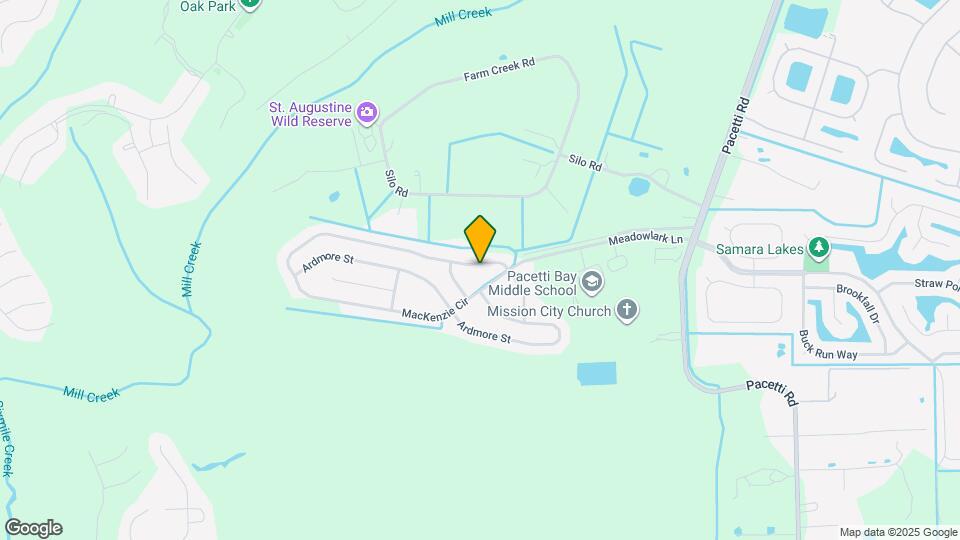 848 MacKenzie Cir Map and Location Details