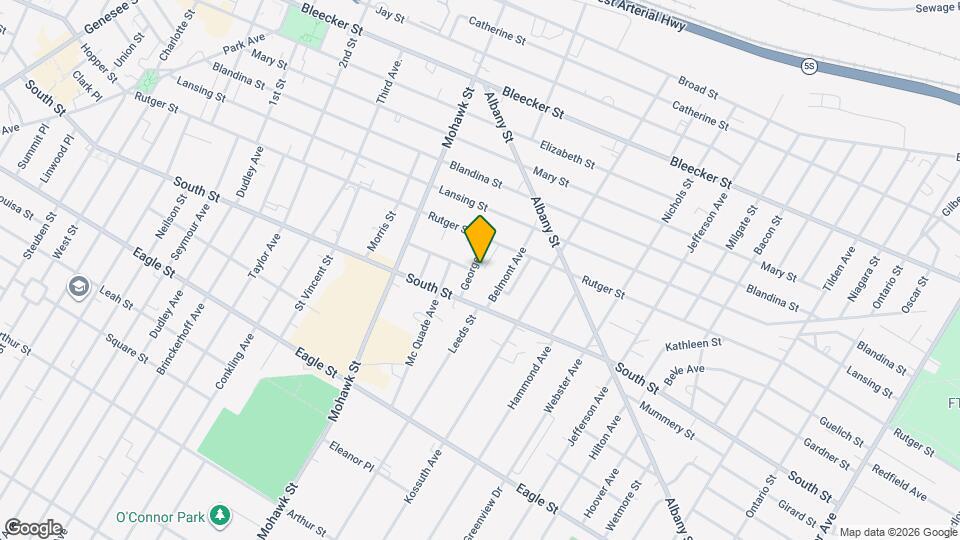 1017 White Pl Map and Location Details