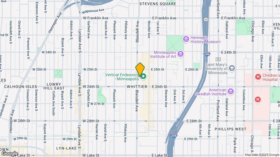 2525 S Blaisdell Ave Map and Location Details