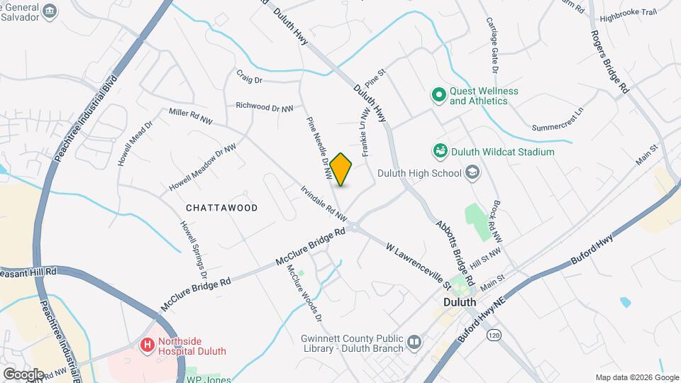 3784 Pine Needle Dr NW Map and Location Details