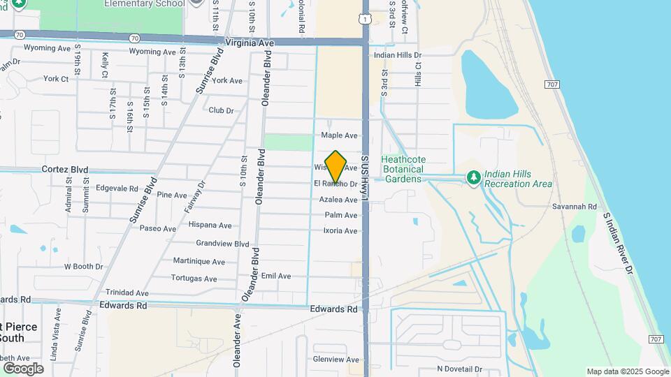 509 El Rancho Dr Map and Location Details