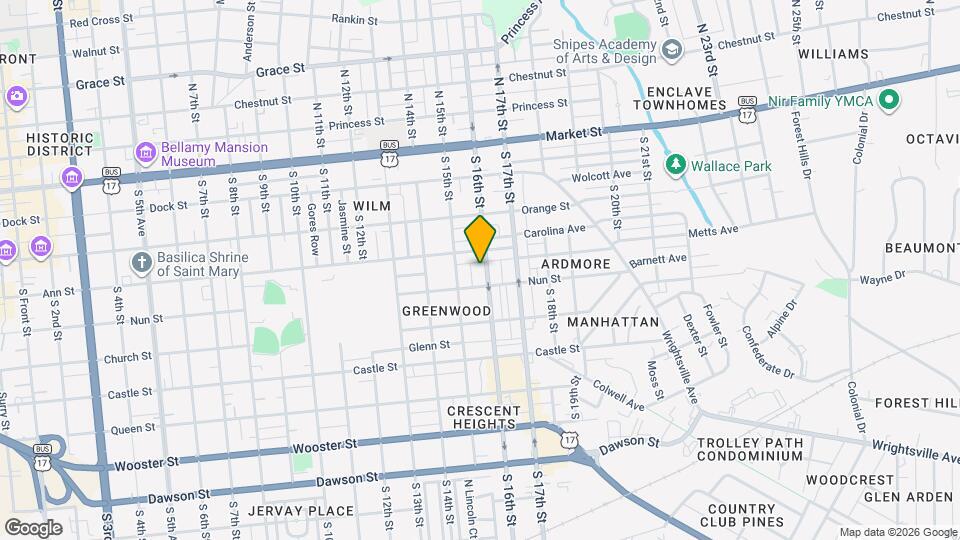310 S 16th St Mapa y Detalles de la Ubicación