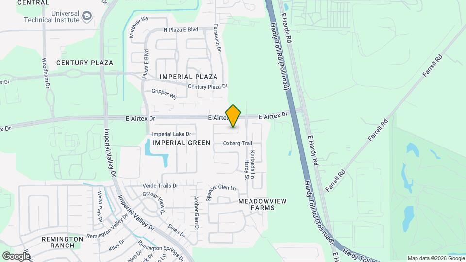 1515 Glasholm Dr Map and Location Details