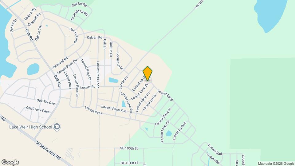 4 Locust Loop Dr Mapa y Detalles de la Ubicación