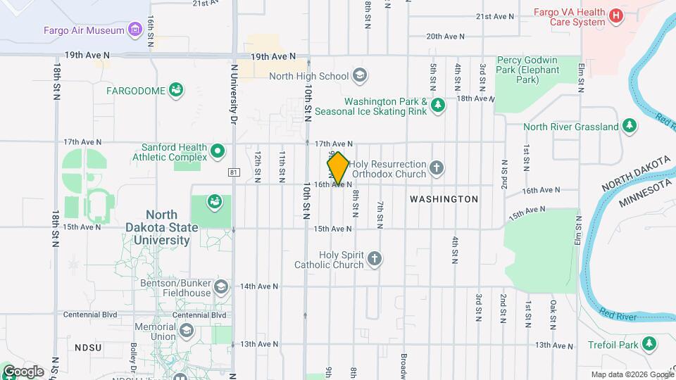 1543 9th St N Map and Location Details