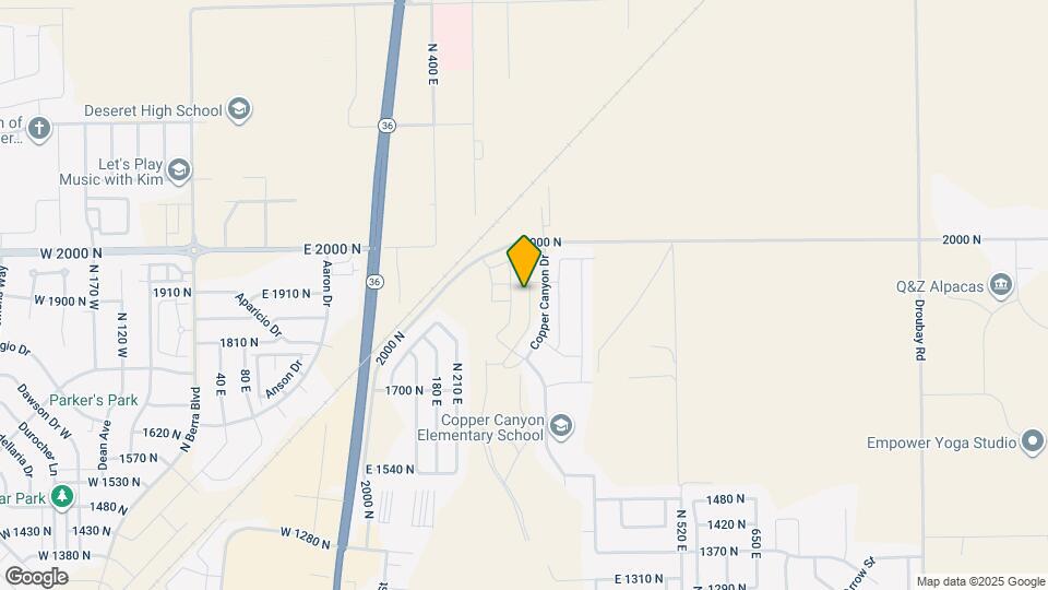 1895 N Blue Iris Ave Map and Location Details