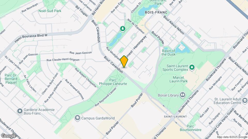 13701 Cavendish Boul Map and Location Details