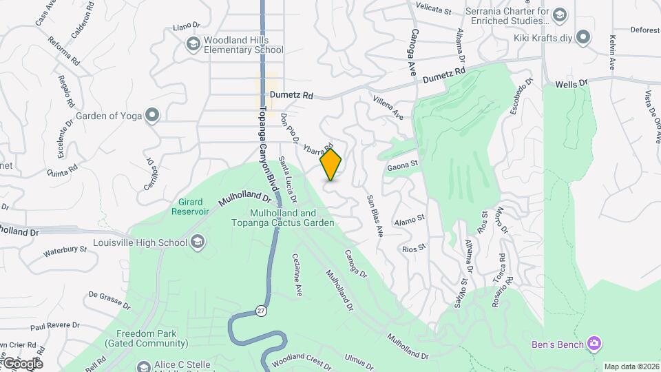4776 Galendo St Mapa y Detalles de la Ubicación