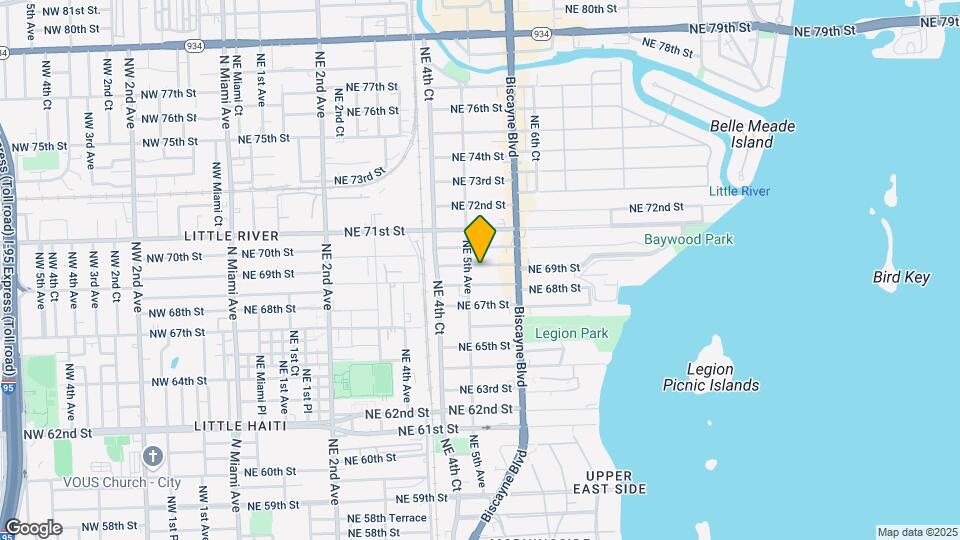 526 NE 69th St Map and Location Details
