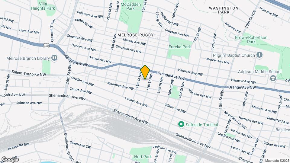 1714 Melrose Ave NW Map and Location Details