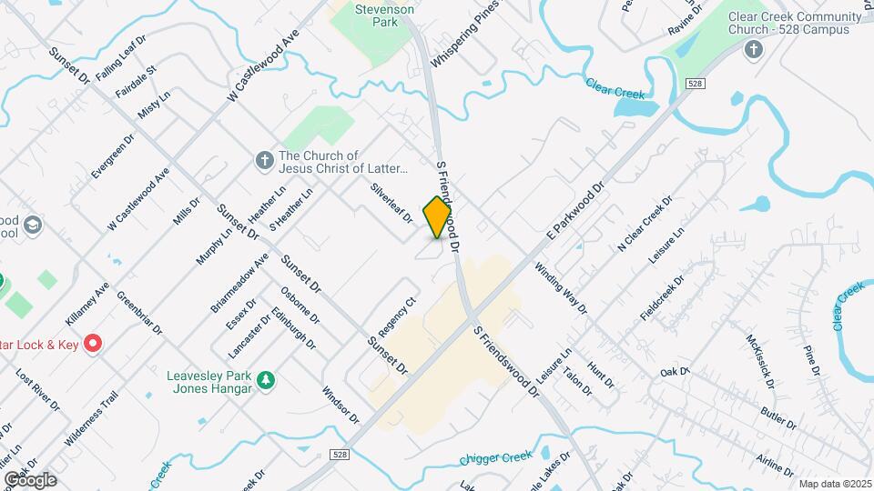 1408 S Friendswood Dr Map and Location Details