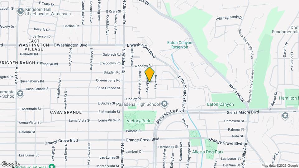 1070 N Vinedo Ave Map and Location Details