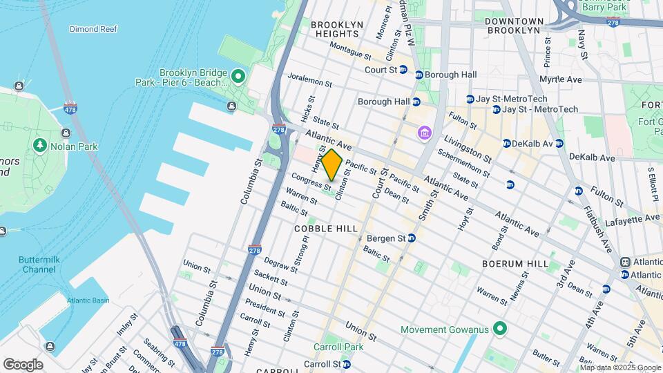 171 Congress St Mapa y Detalles de la Ubicación