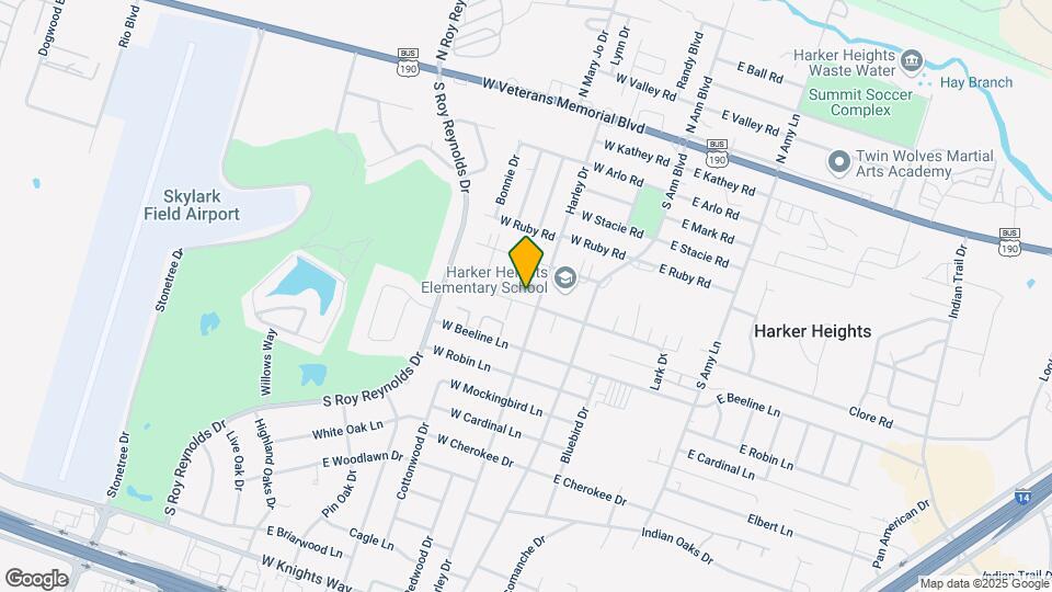 203 W Bobwhite Ln Map and Location Details