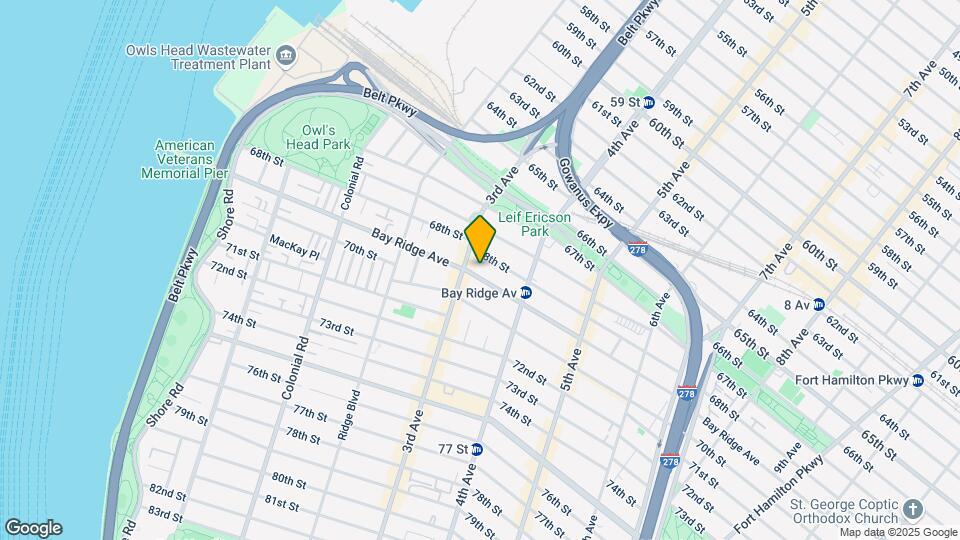 315 Bay Ridge Ave Map and Location Details